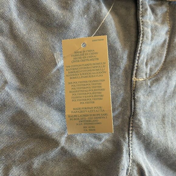 Ralph Lauren Blue Wide Leg Jeans Belt Designs - Picture 5 of 5